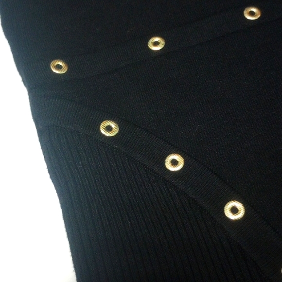 Vintage Cache Studded Black Knit Tank/Tube Top - Picture 5 of 7